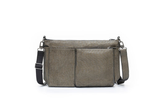 Smateria Pack crossbody bag in Bronze