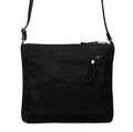 Bustle crossbody bag in black net