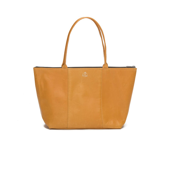 A Smateria mustard yellow Daydreamer tote bag