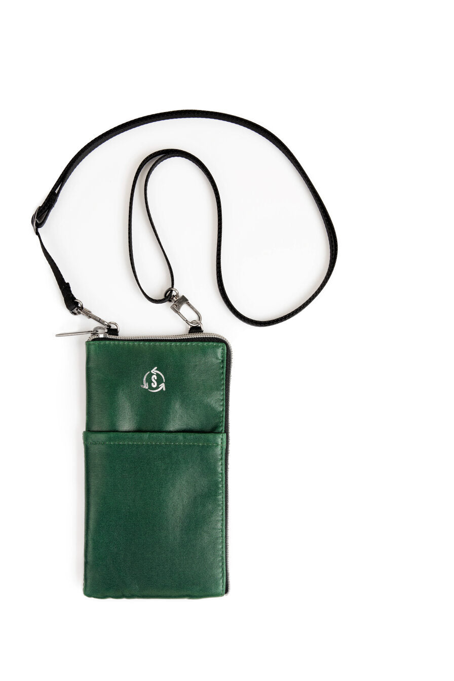 Mate phone bag in Forest Green IKI
