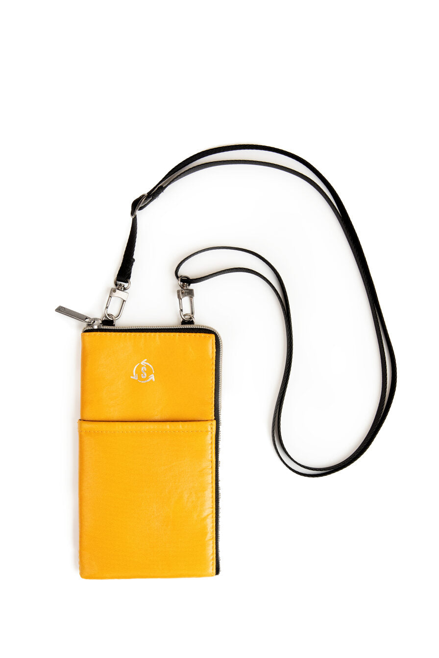 Mate phone bag in Mustard IKI