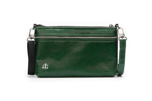 Nomad crossbody bag in Forest Green IKI