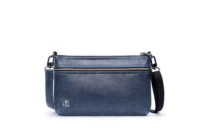 Nomad crossbody bag in Denim Blue IKI