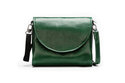 A Brio crossbody bag in Forest Green