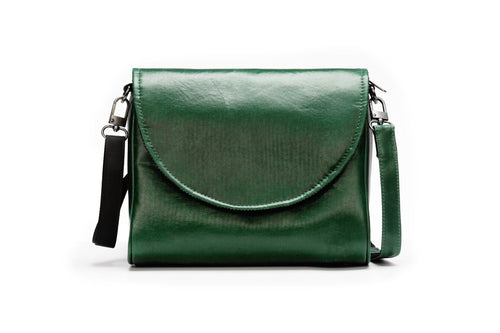 A Brio crossbody bag in Forest Green