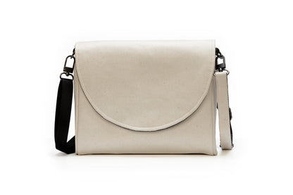 A Brio crossbody bag in Natural White