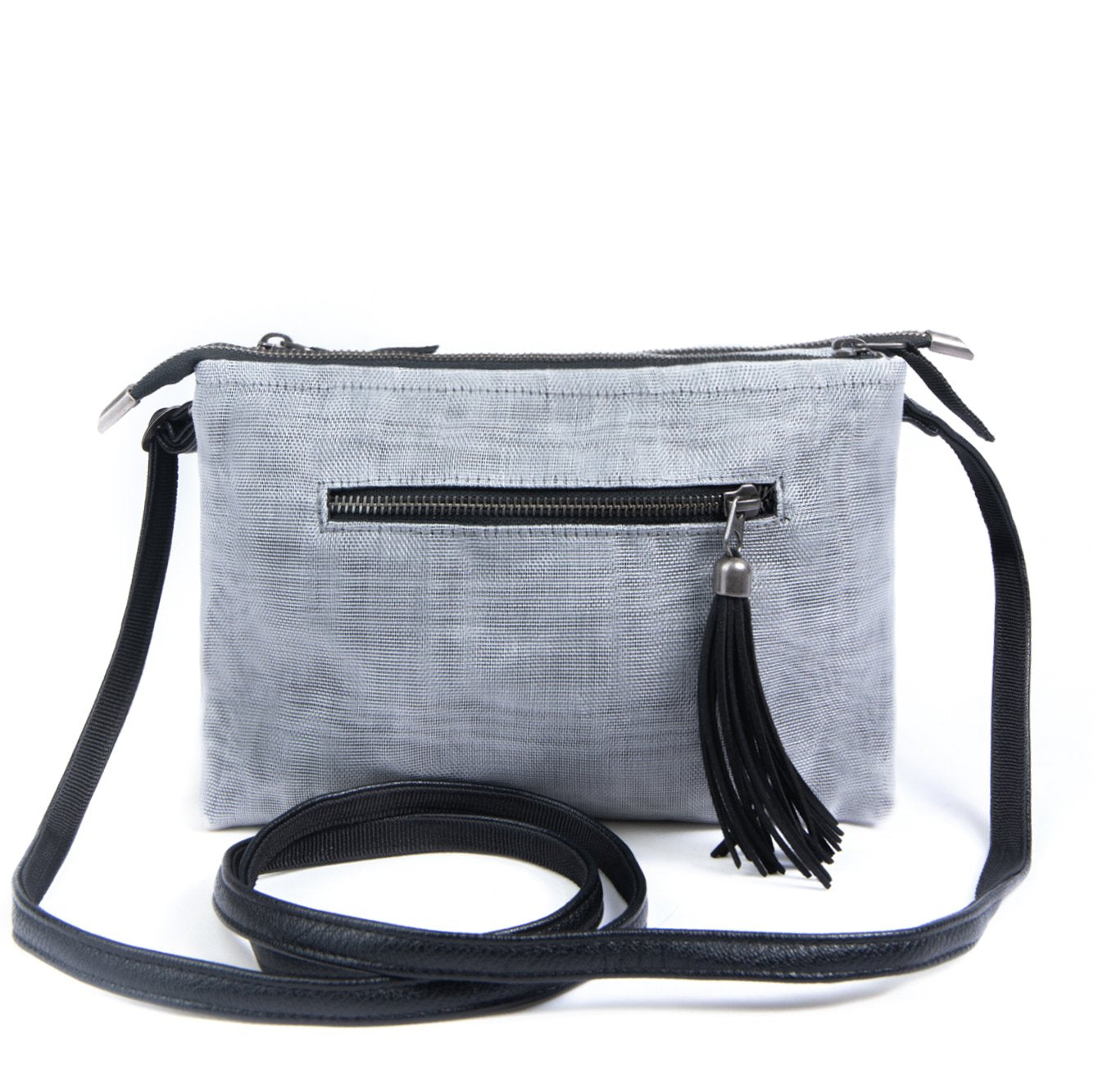 A Smateria Nearby crossbody bag in Silver