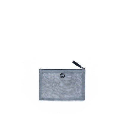 Alpha pouch in transparent grey