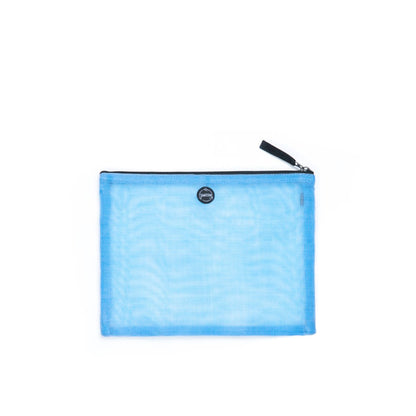 Alpha pouch in transparent pink