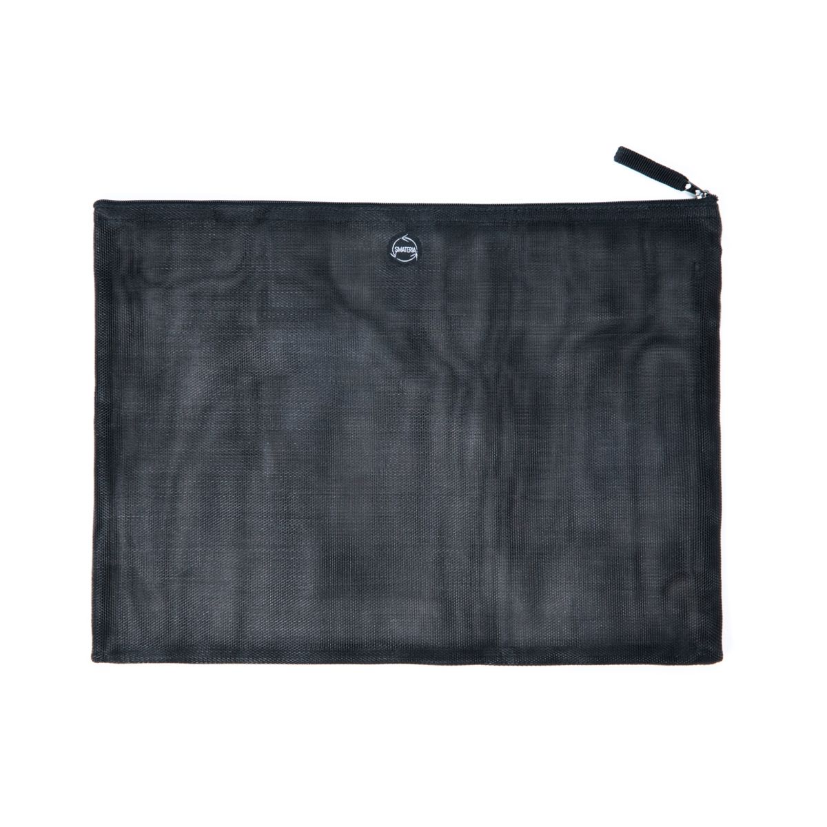 Alpha pouch in transparent black
