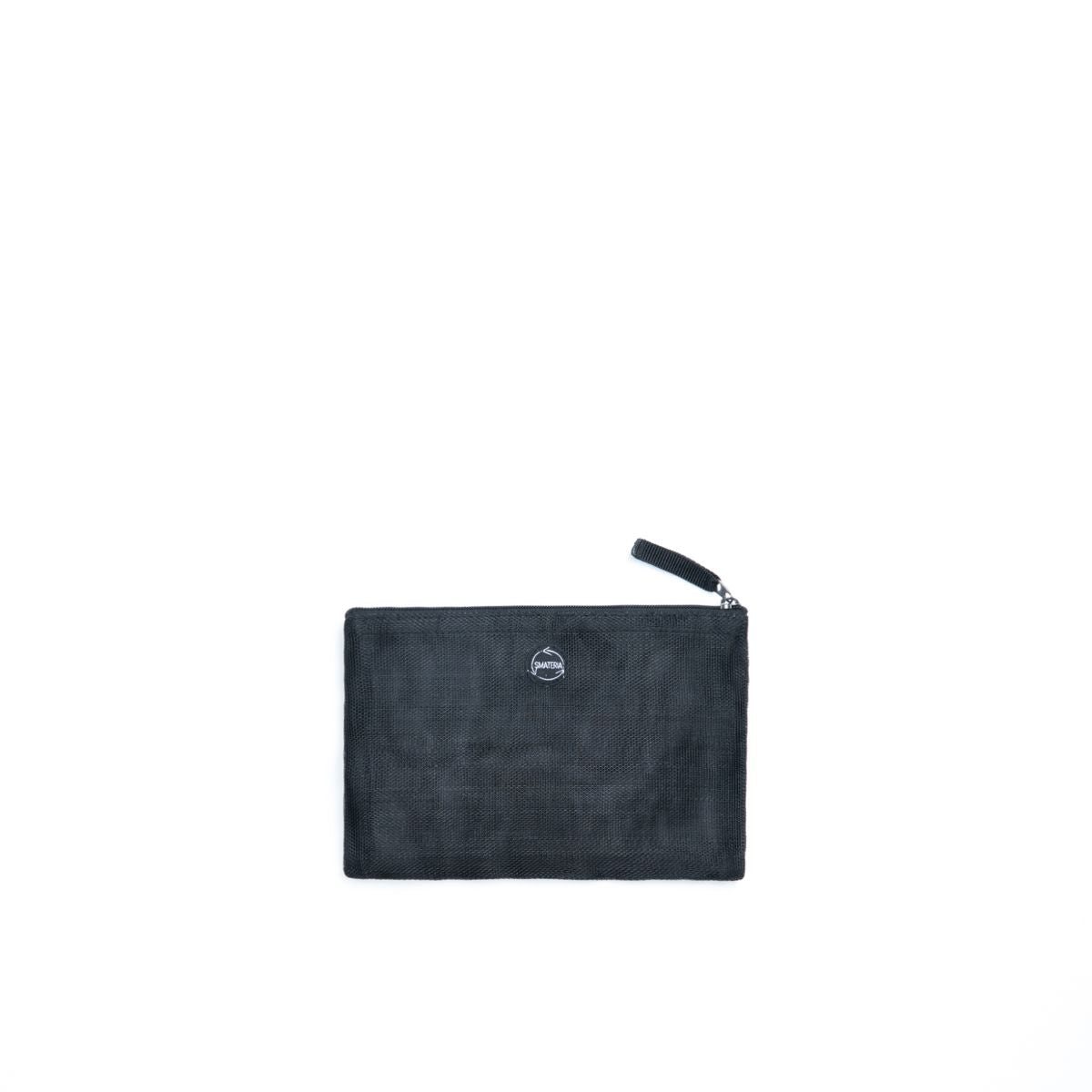 Alpha pouch in transparent black