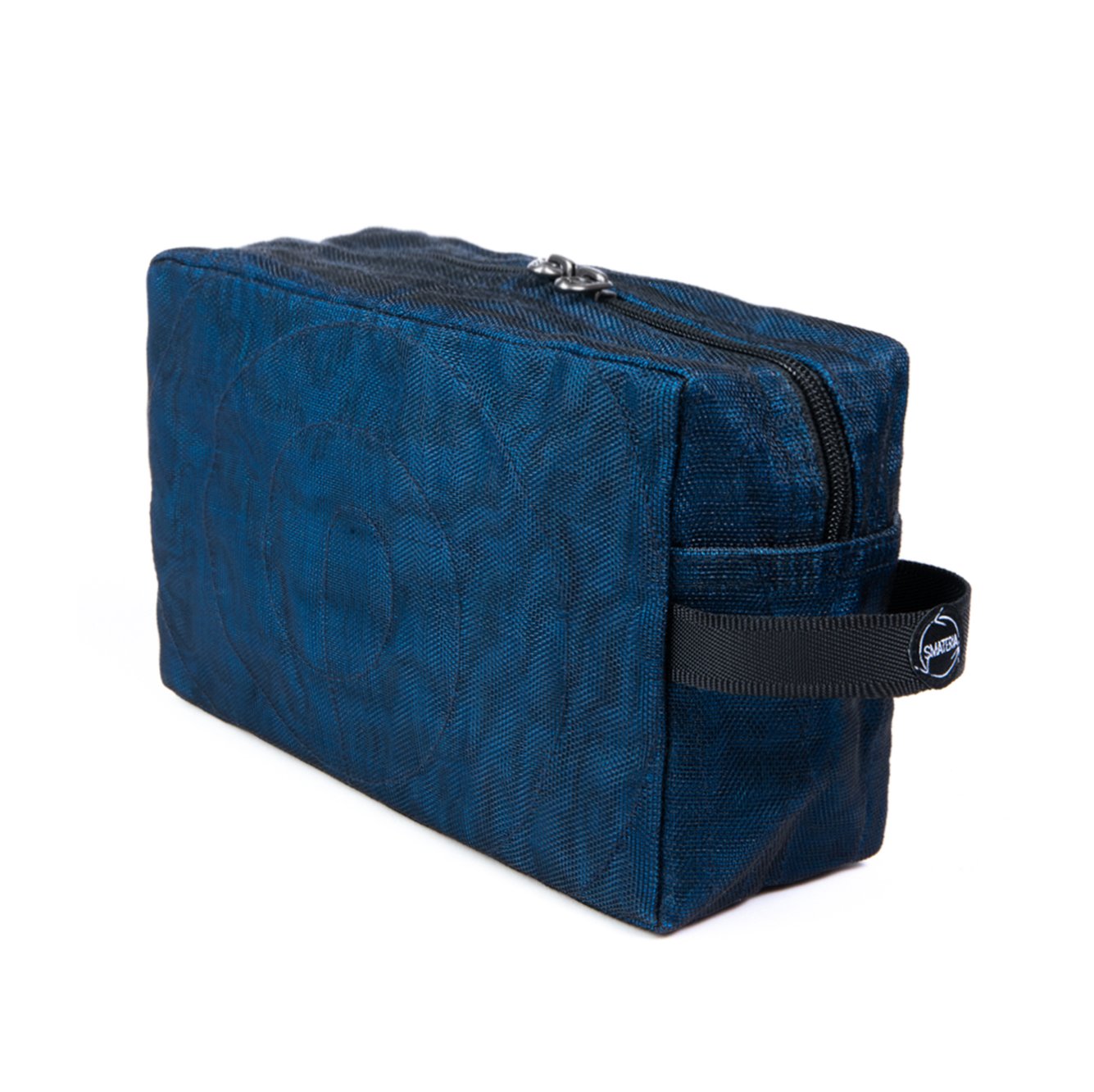 Smateria Ram vanity bag in Dark Blue