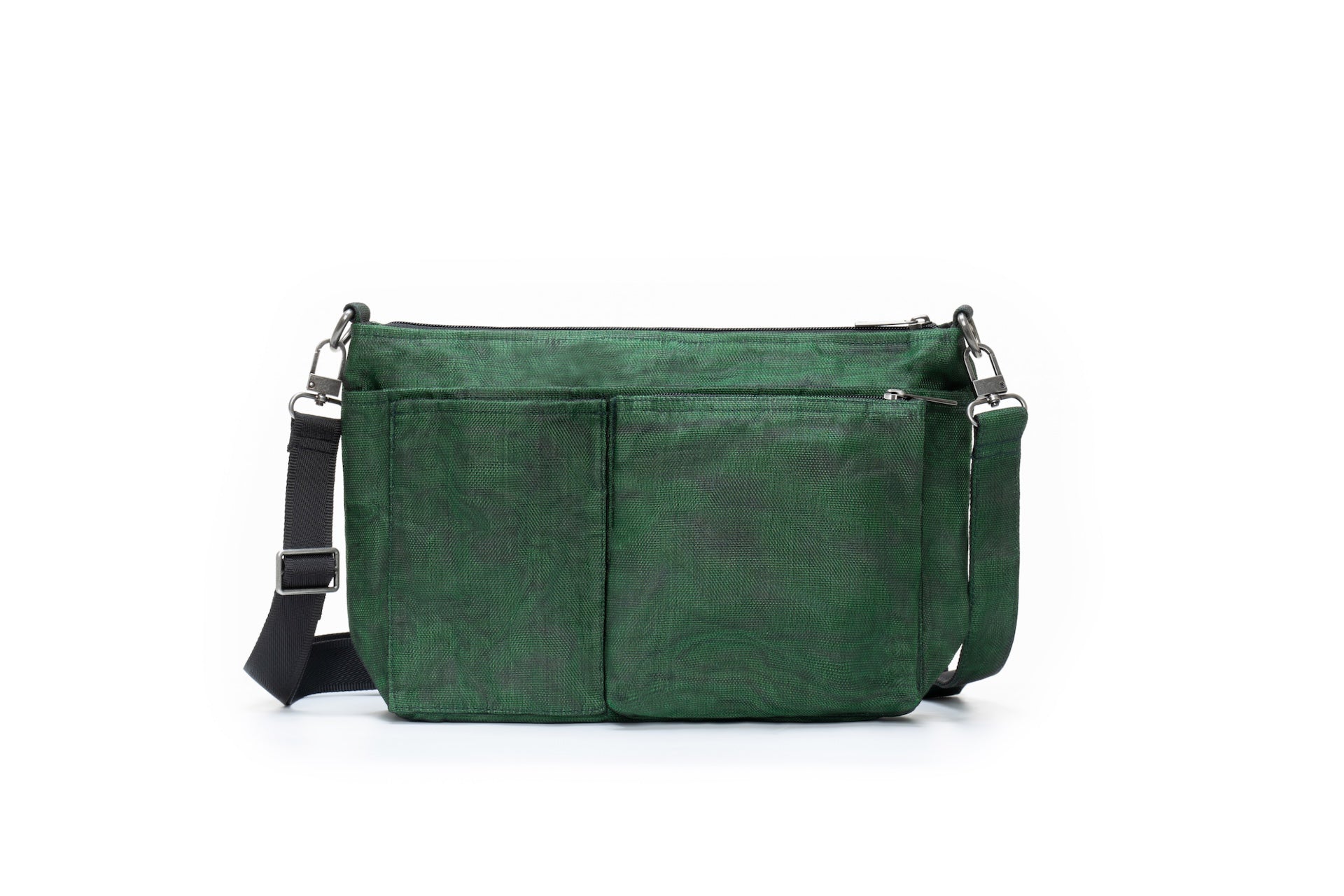 A Smateria Pack shoulder bag with multiple front pockets and a black adjustable shoulder strap, shown against a plain white background.