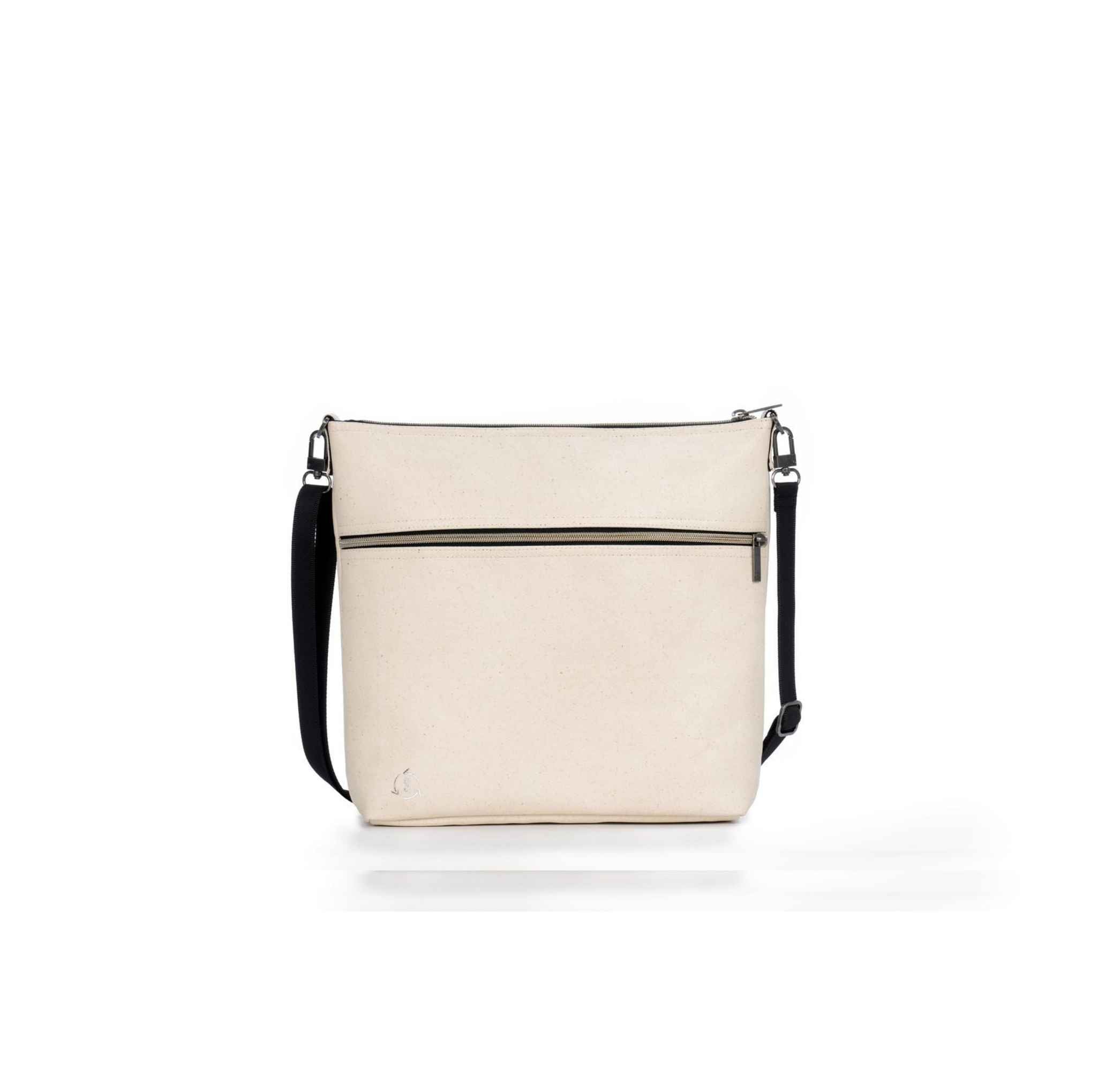 A Smateria Wildcard crossbody bag in Natural White